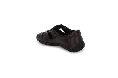 Mens Dreamers Brown  Leather Slippers